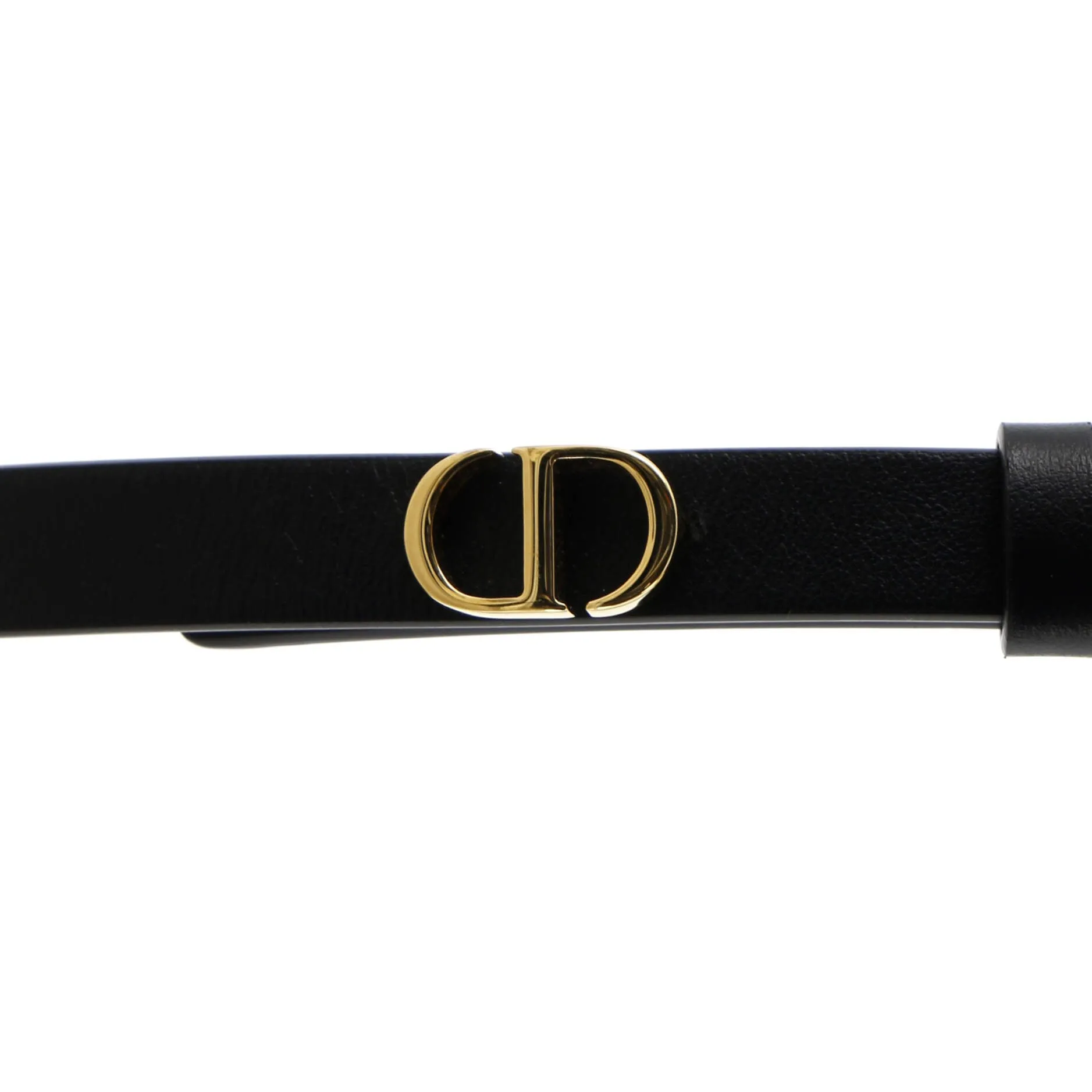 30 Montaigne Chain Belt Leather Thin