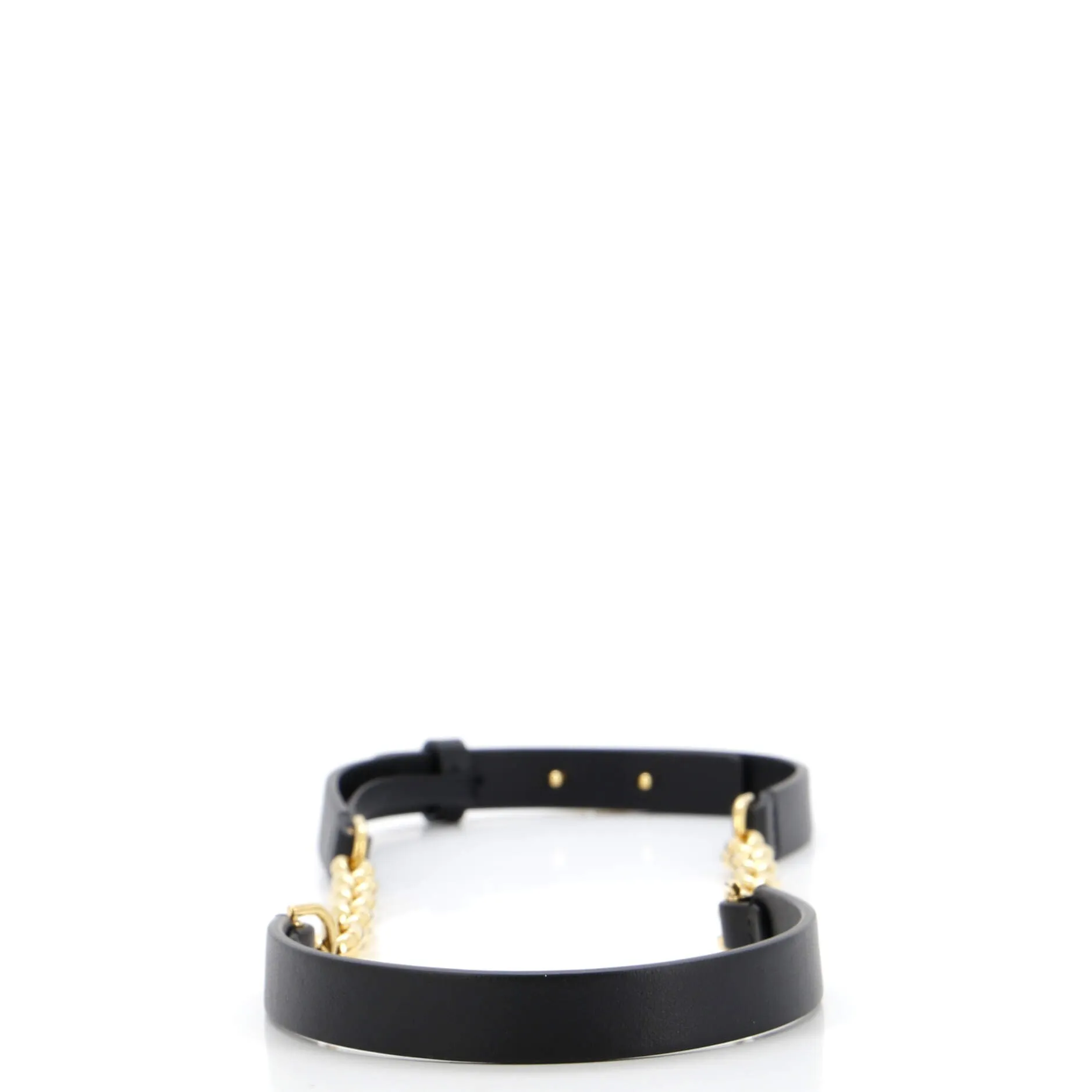30 Montaigne Chain Belt Leather Thin