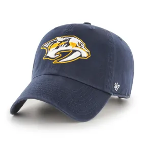 47 Brand NHL Clean Up Adjustable Hat - Nashville Predators