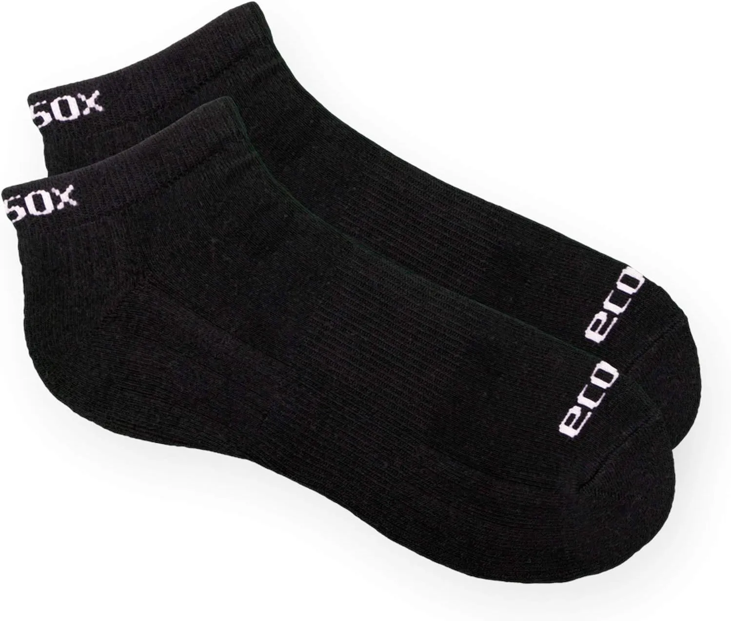 Bamboo Viscose Low Cut Socks | Keep Your Feet Dry, and Free of Odors/Blisters - (Large -Black) 1001-6