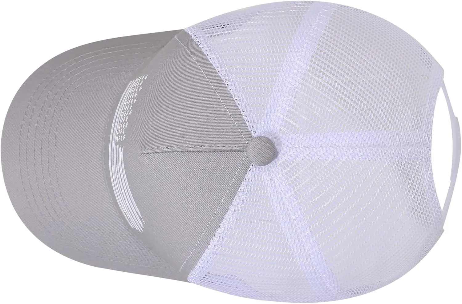 Baseball Cap, American Flag Trucker Hat for Men Women, Breathable Adjustable Fit Outdoor Mesh Snapback Hats