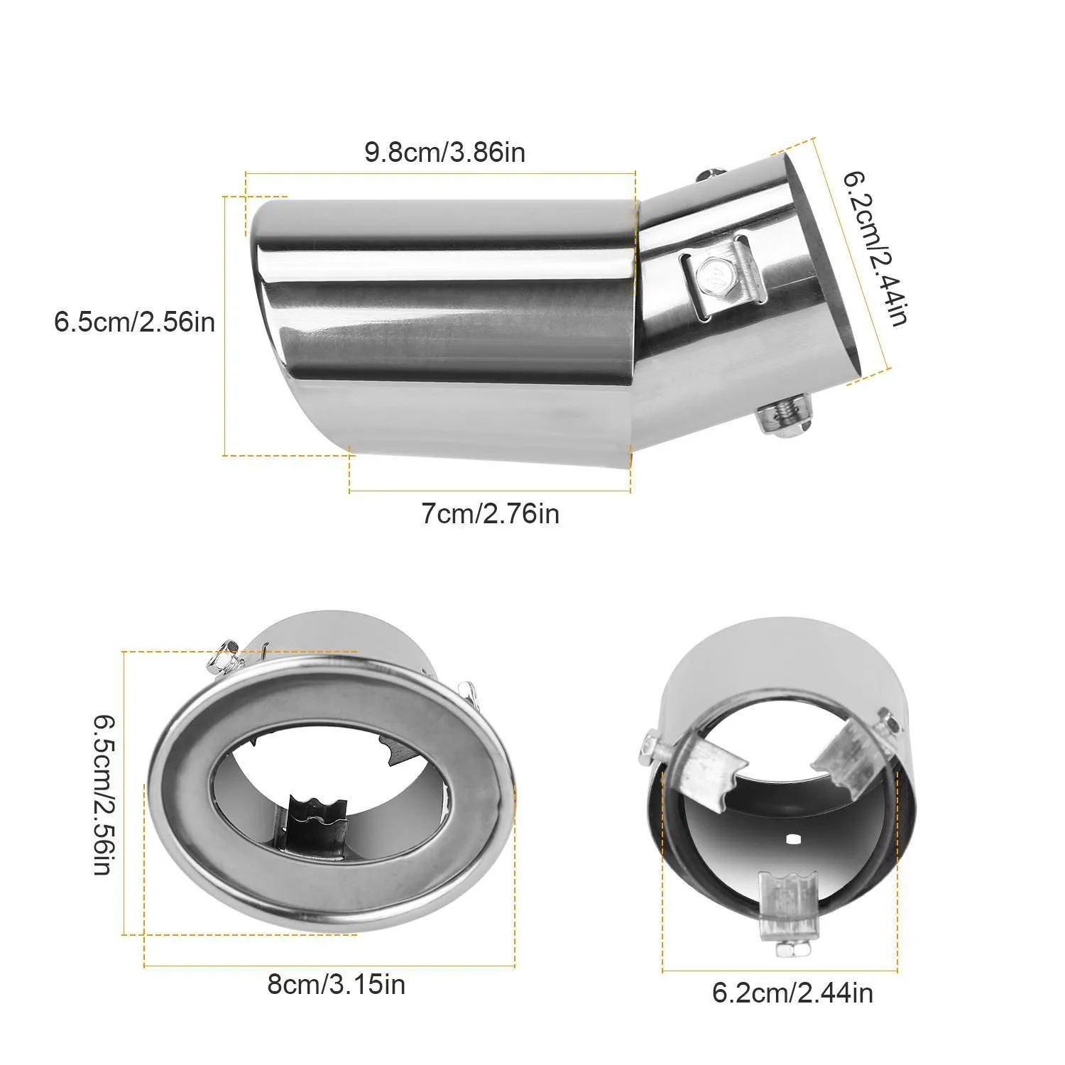 Car Rear Exhaust Pipe Tail Muffler