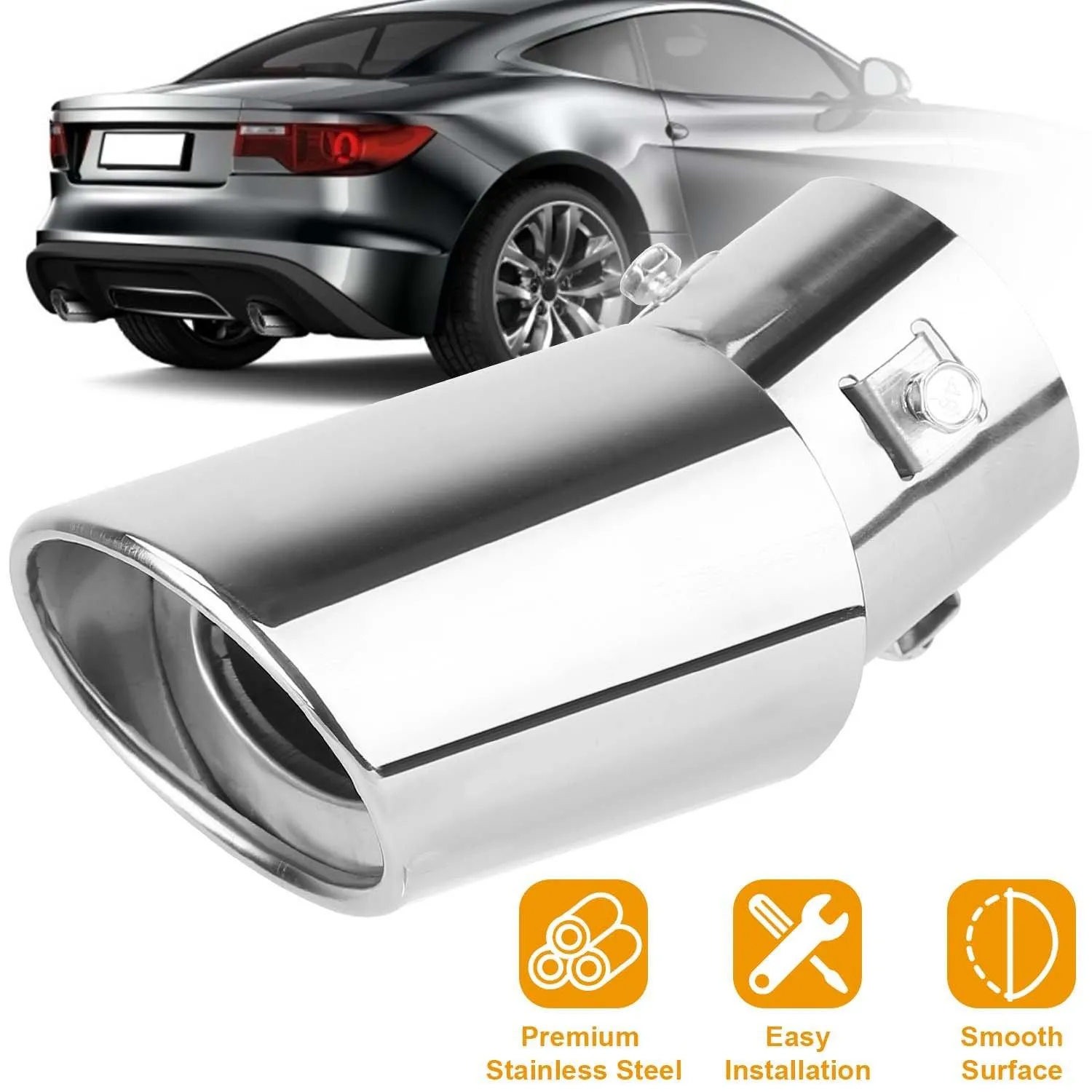 Car Rear Exhaust Pipe Tail Muffler