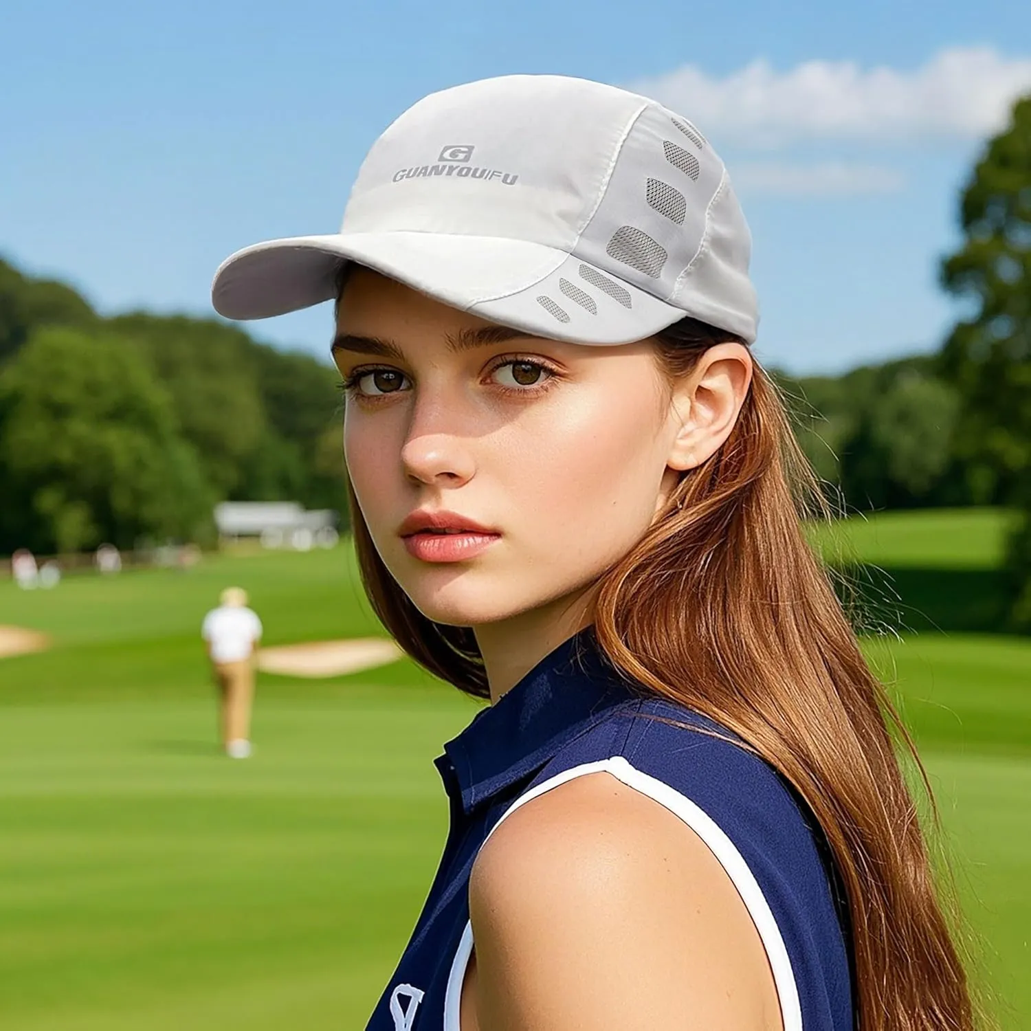 CLAPE Breathable Outdoor UV Protection Cap Lightweight Quick Drying Summer Sports Sun Caps
