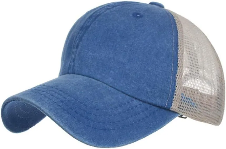 CLAPE Mesh Baseball Cap Summer Breathable Trucker Mesh Hat Golf Dad Hats Quick Dry Cool Hats Outdoor Sports Running Cap