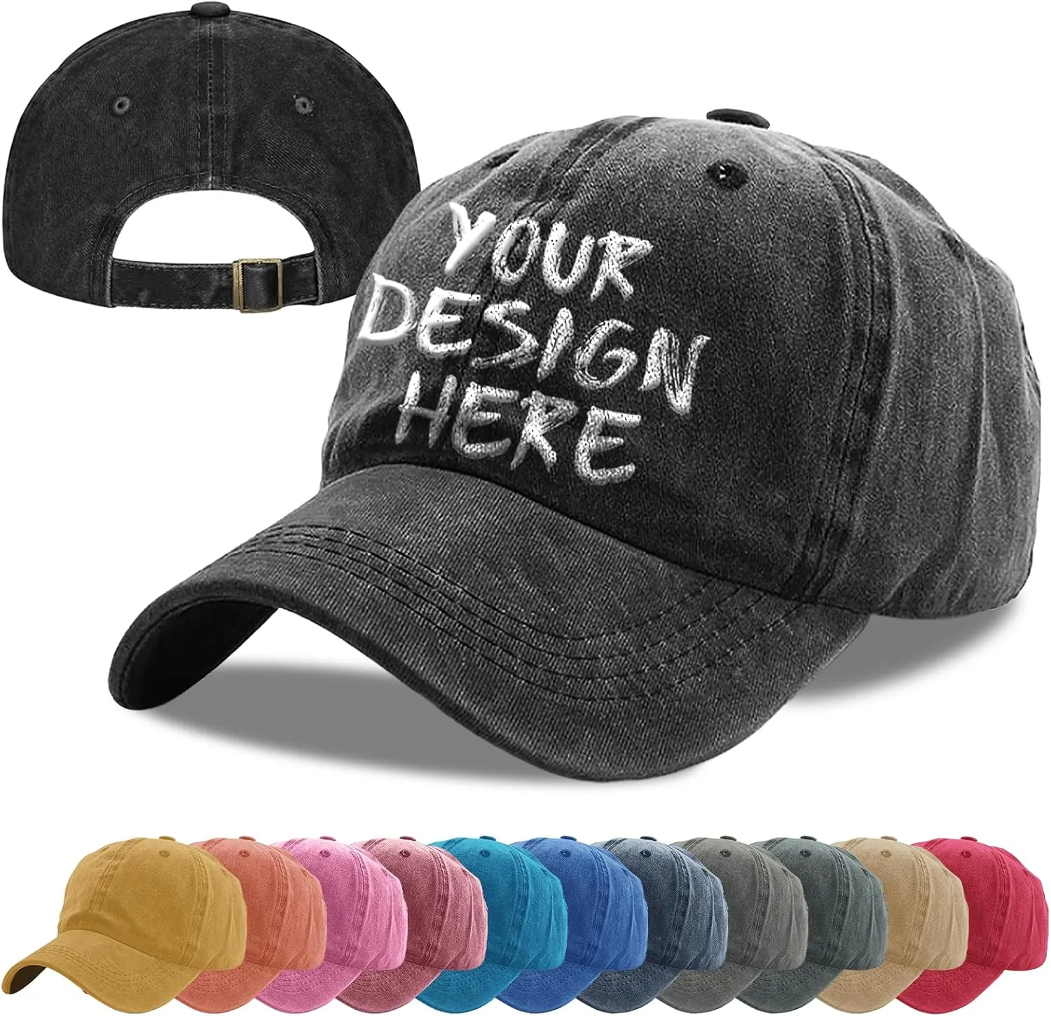 Custom Hats Bulk Custom Hats for Man Woman Personalized Hats Bulk Custom Trucker Hat Custom Hats with Text Photo Logo