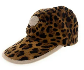 Dolce & Gabbana Leopard Cotton Baseball Cap – Luxury Headwear-Adult L