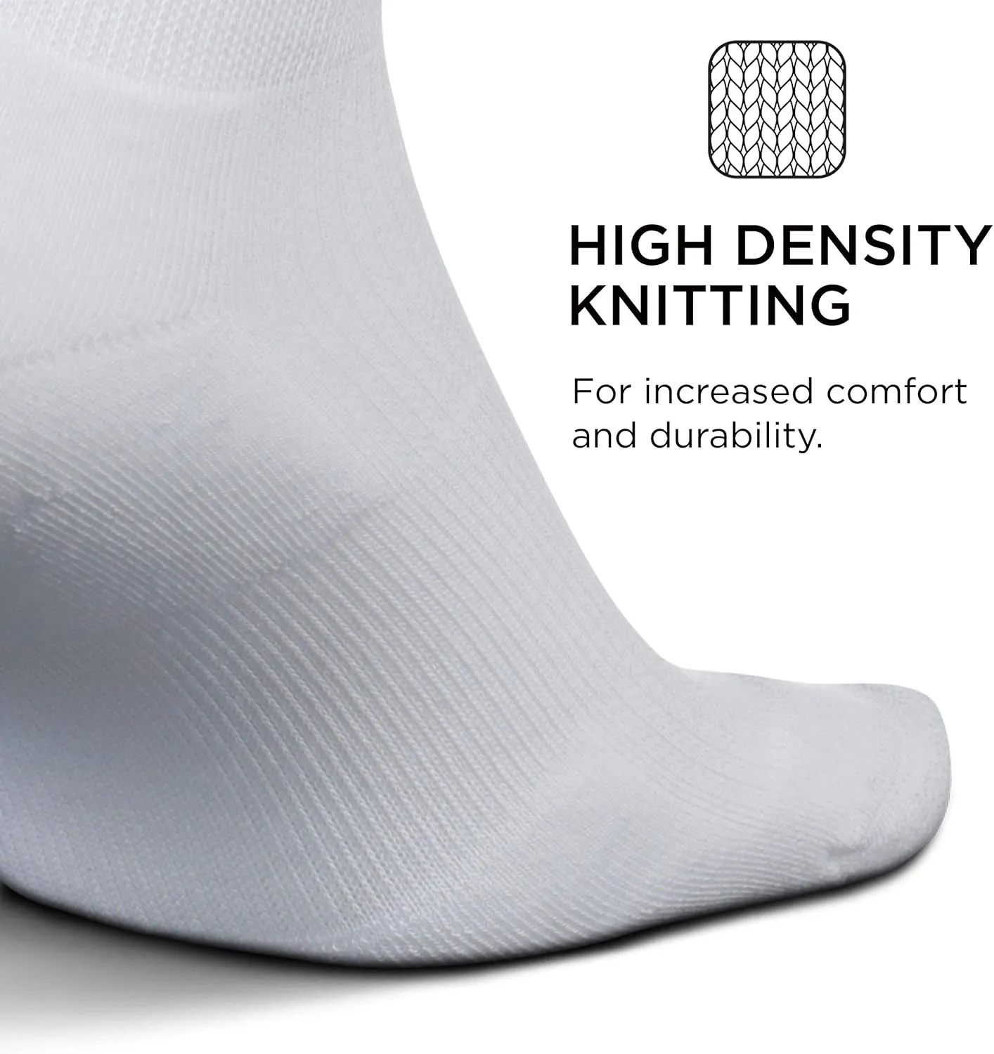 Feetures Therapeutic Max Cushion Quarter Sock - Non-Binding Diabetic Socks - (1 Pair)