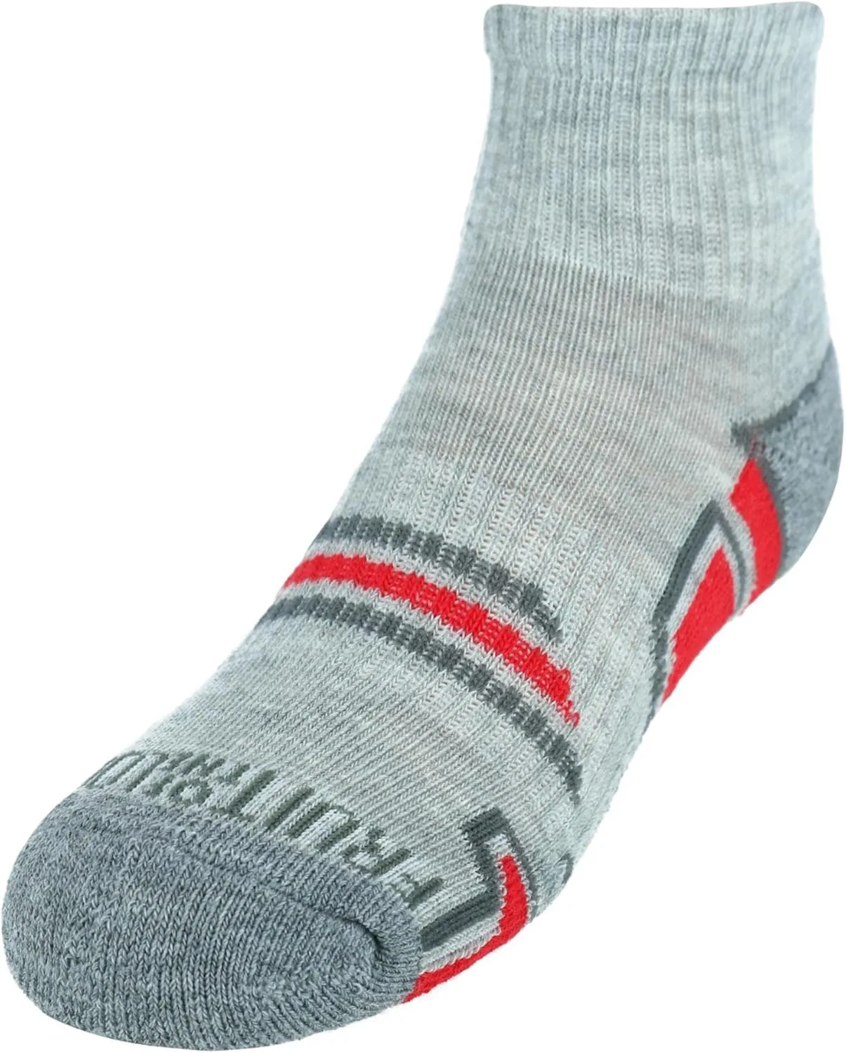 Fruit of the Loom Boys' 6-Pair Half Cushion Ankle Socks