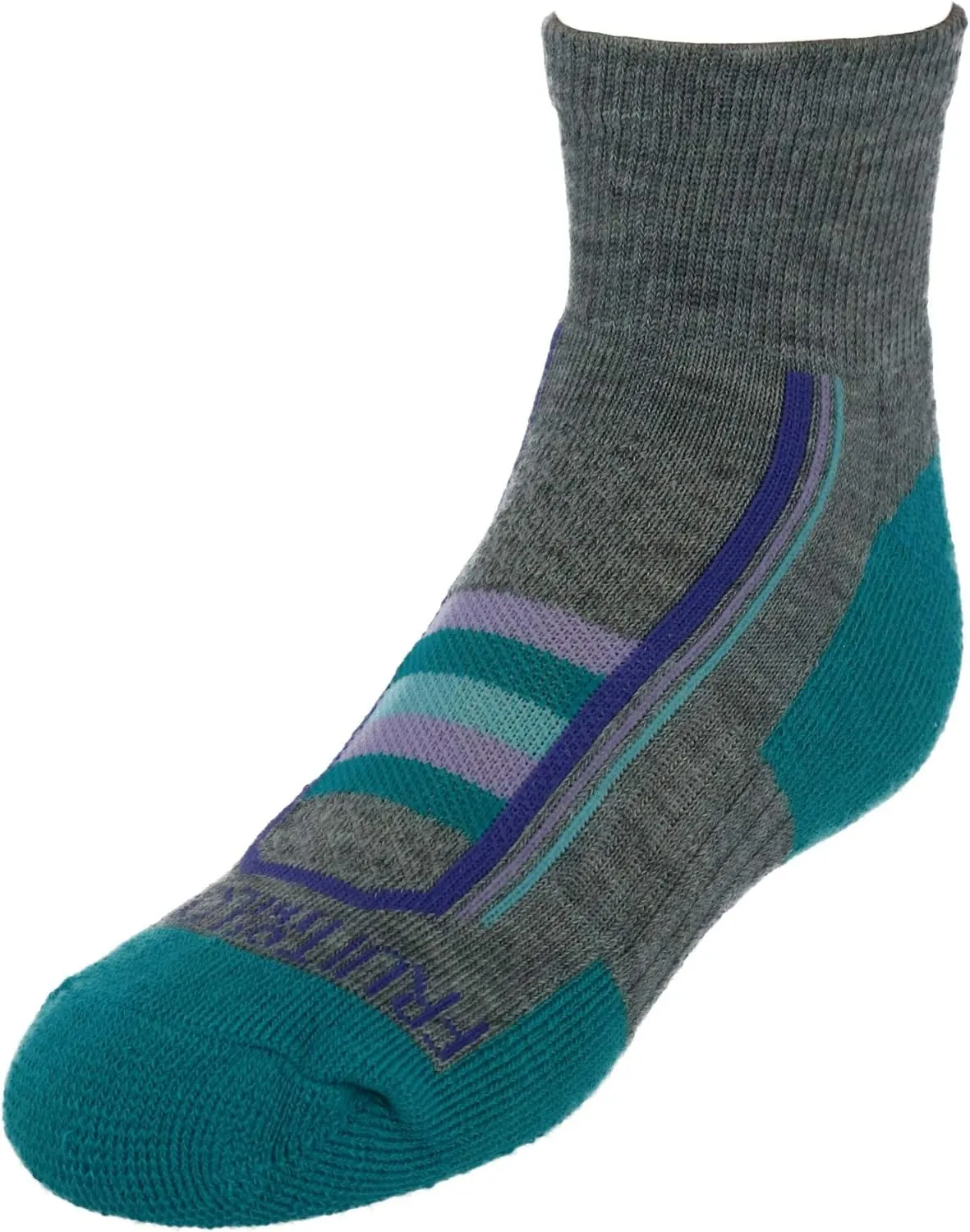 Fruit of the Loom Girl's Active Cushioned Ankle Socks (Pack of 6)