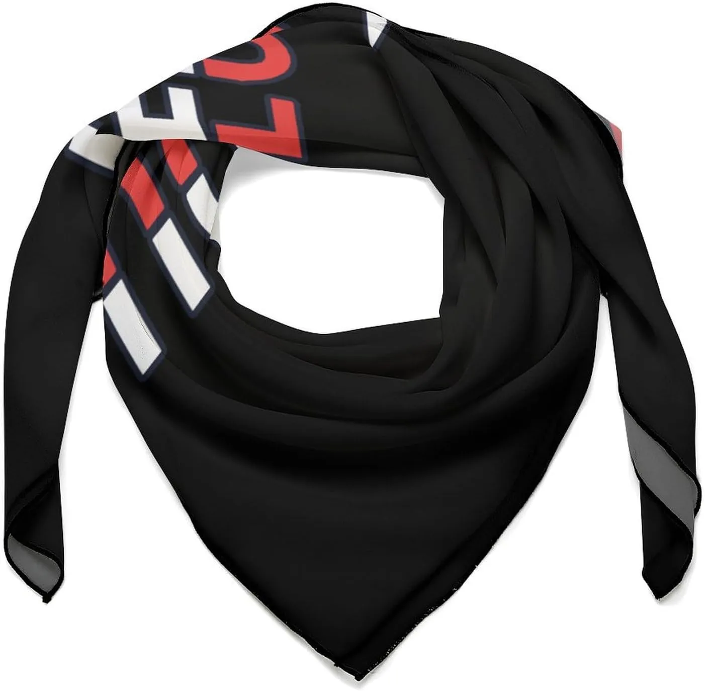 Fuck-Love You Square Silk Scarf for Women Fashion Neck Hair Wrap Head Scarves Bag Decoration 27''x 27''