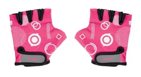 Globber Toddler Gloves - Fuchsia Shapes