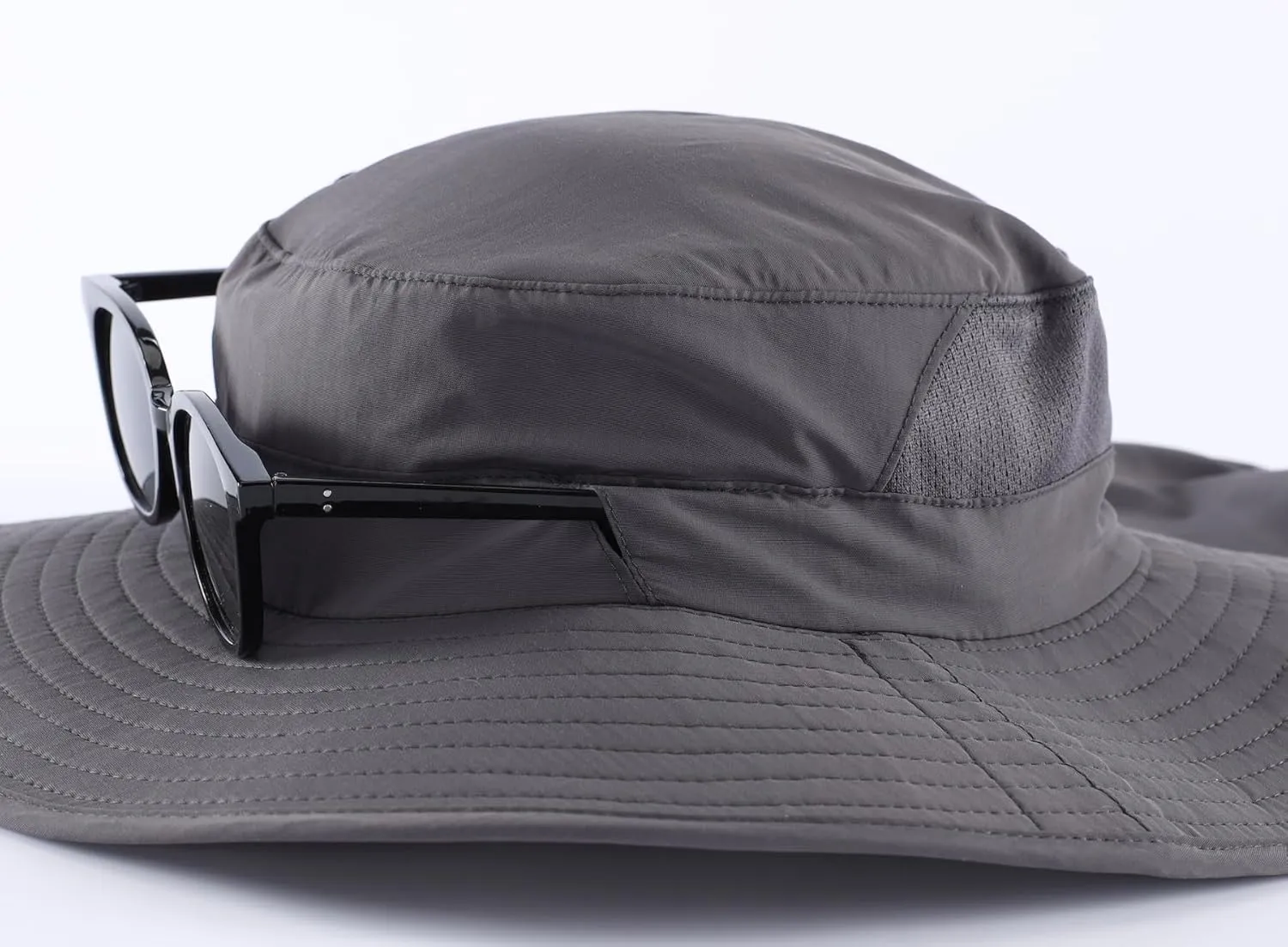 Home Prefer UPF 50  Sun Hats for Men Women Wide Brim Fishing Hat with Neck Flap Summer Safari UV Protection Bucket Hat