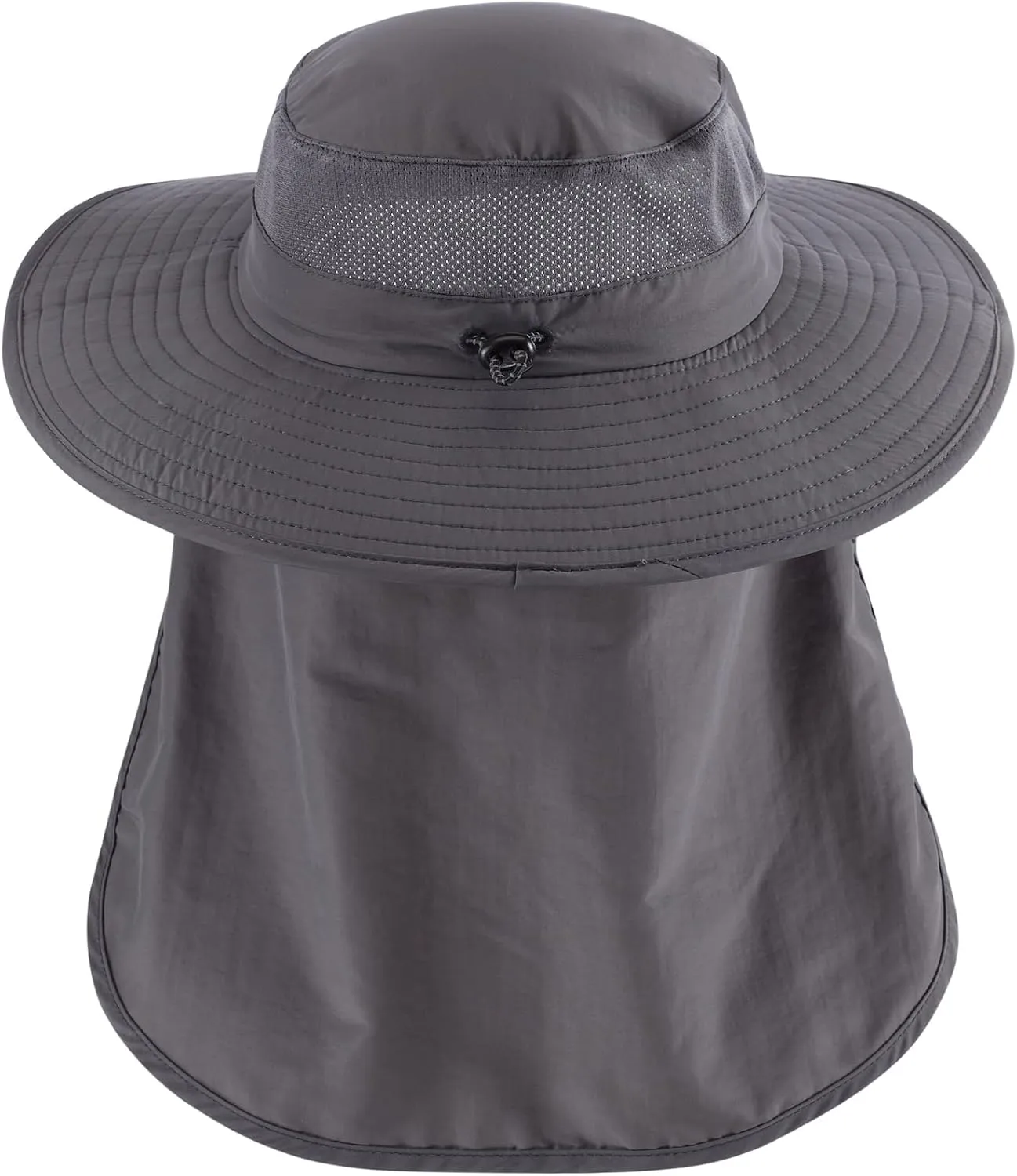 Home Prefer UPF 50  Sun Hats for Men Women Wide Brim Fishing Hat with Neck Flap Summer Safari UV Protection Bucket Hat