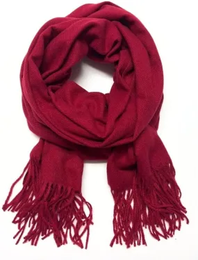 Humble Hilo Soft Wool Scarf or Shawl, Large Winter Wrap Pashmina 74 x 27