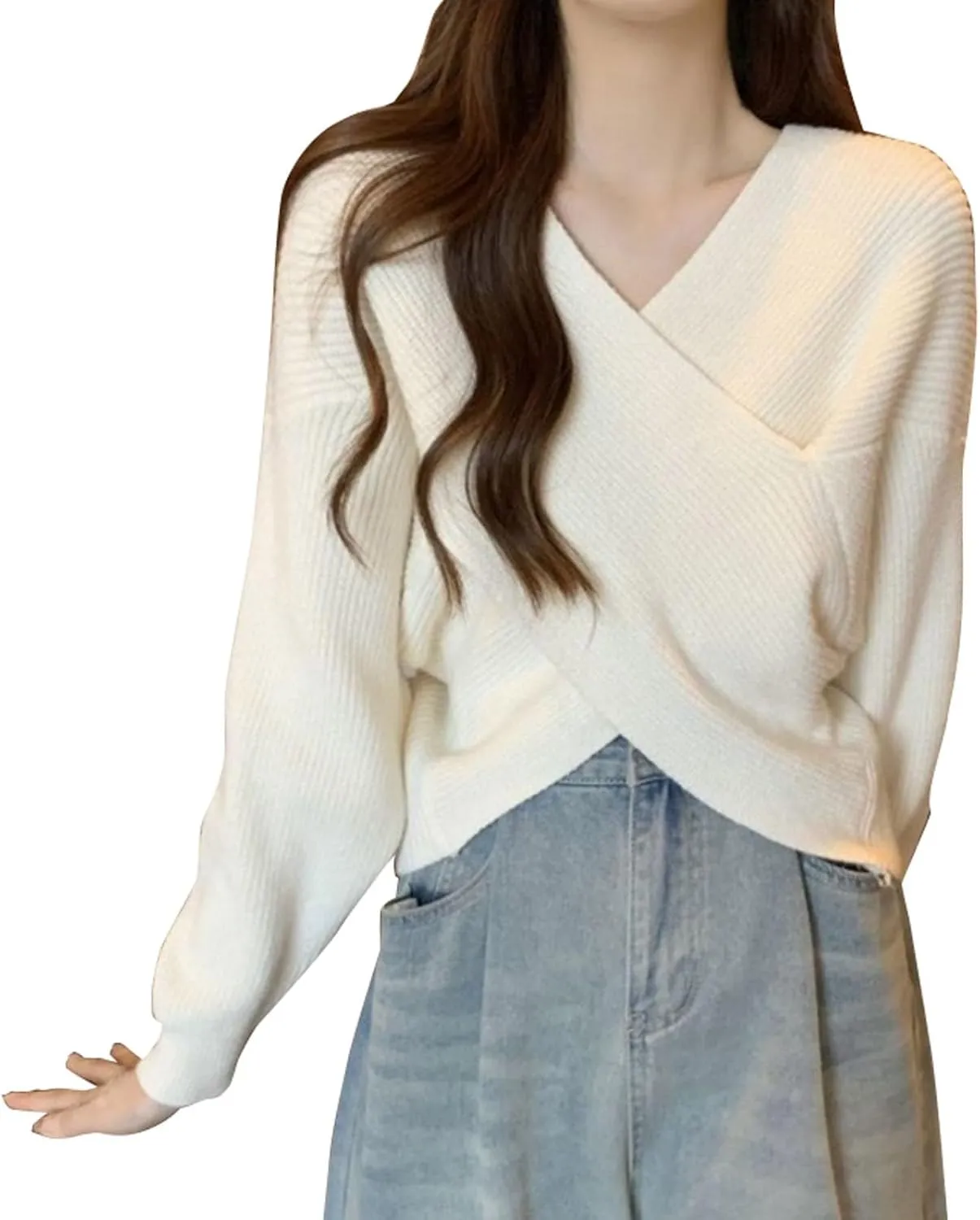 Knitted Scarf with Sleeves for Women Soft Sweater Scarf with Sleeve Fall Winter Warm Scarf Wrap Shawl Scarves