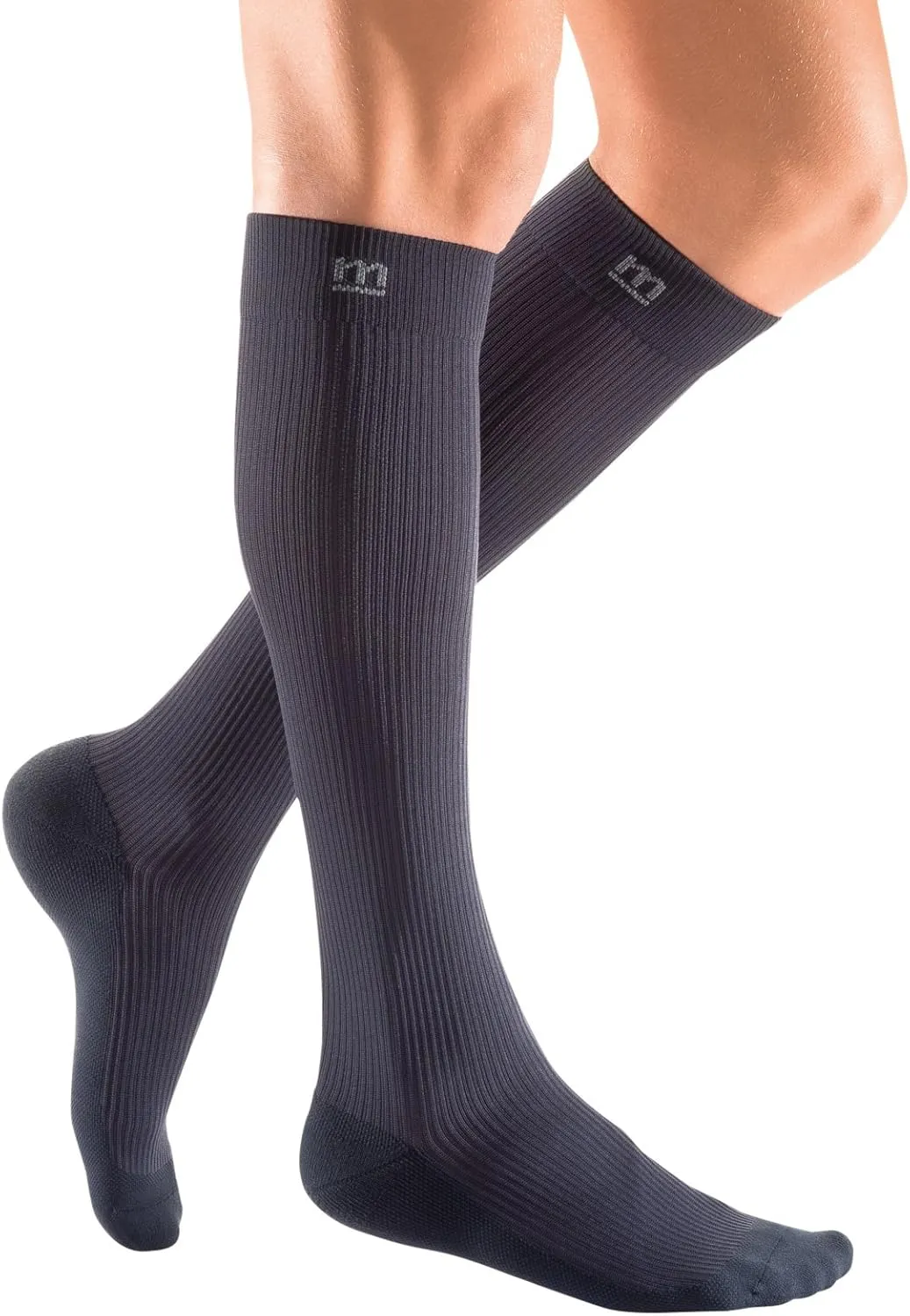 Mediven Active Compression Socks 15-20 mmHg for Men and Women – Closed Toe, Support for Travel, Sports, and Everyday Use
