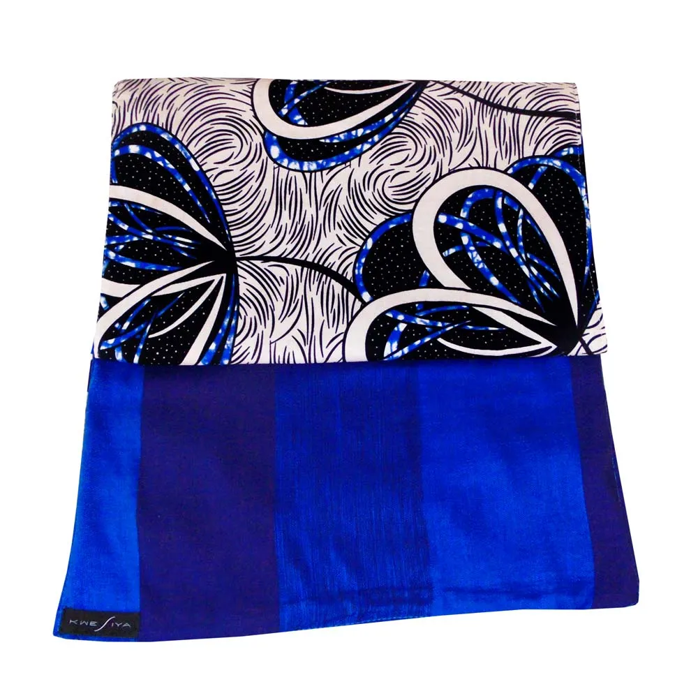 MELI REVERSIBLE SCARF WITH MOROCCAN COTTON