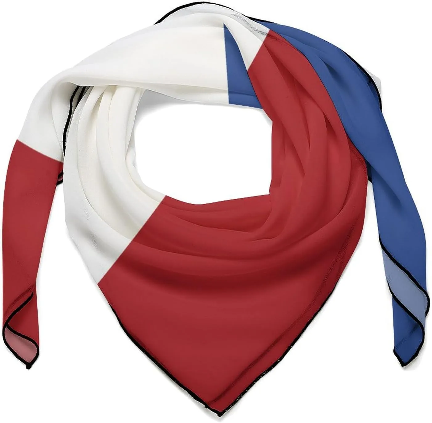 Netherlands Flag Head Scarf for Women's Hair Bandana Square Neck Scarf Lightweight Shawl Wrap, 0ne size, 202405211