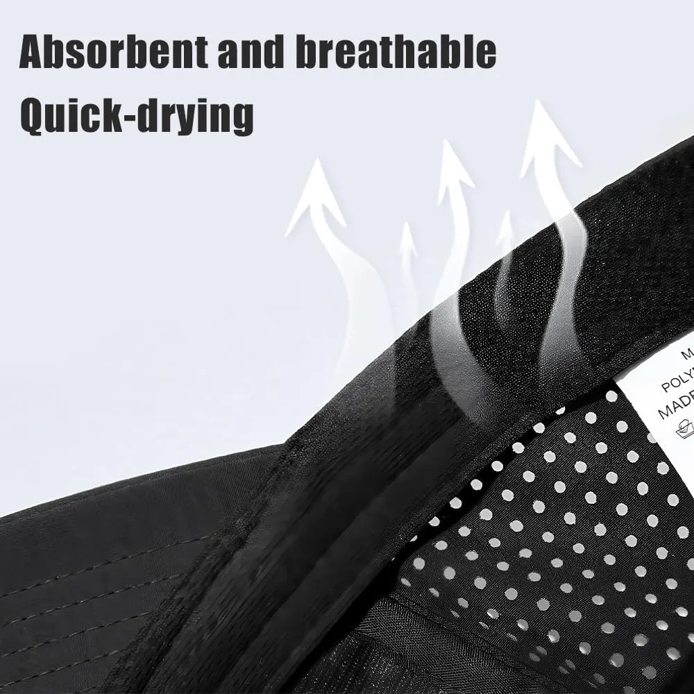 Quick Dry Baseball Cap for Men Women Adjustable Mesh Breathable UPF50  Outdoor Sports Snapback Golf Cap