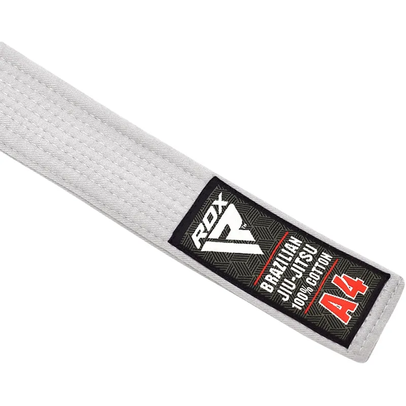 RDX 1W White BJJ Belt