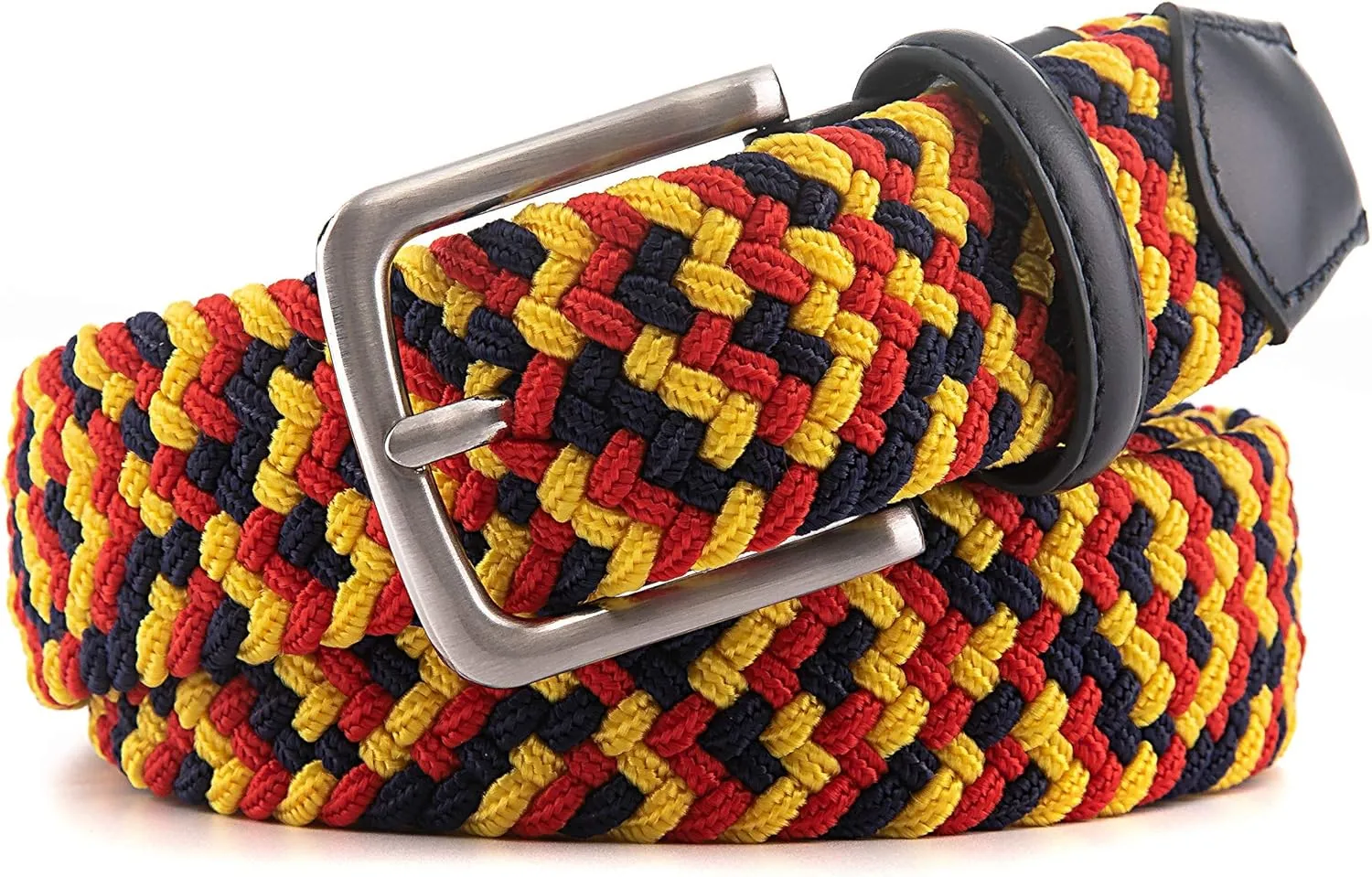 Stretchable Woven Braided Belts for Men & Women, Daily Wear