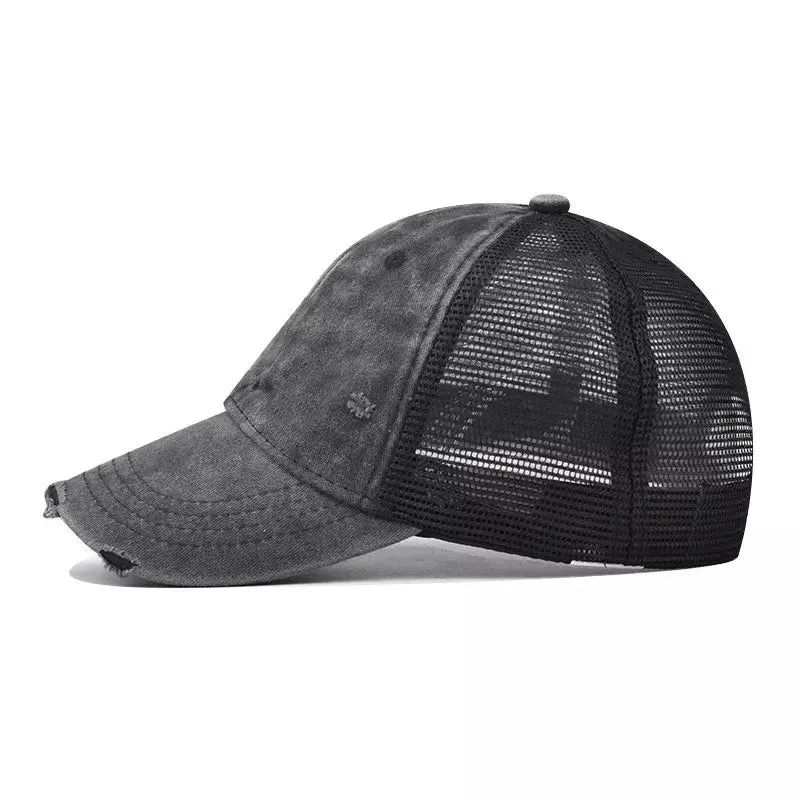 Sussex Washed Cotton Trucker Cap