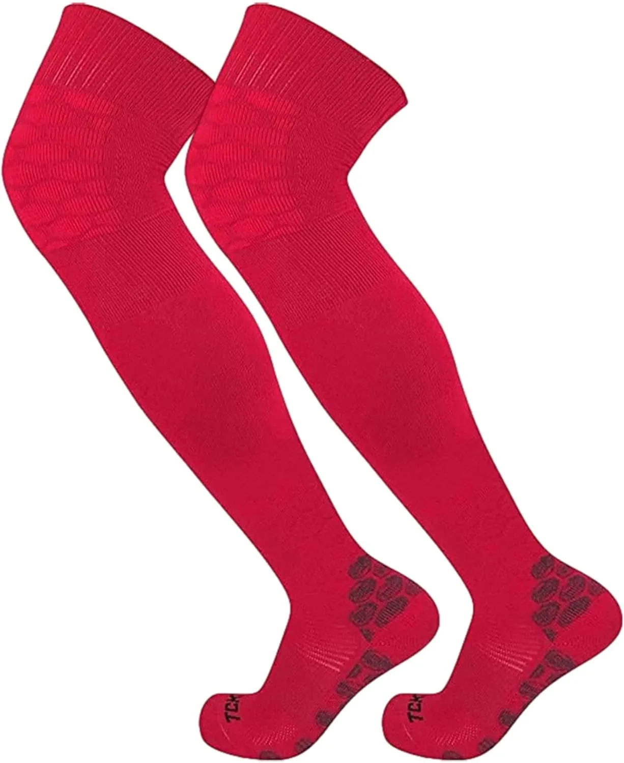 TCK High Over the Knee Athletic Sports Performance Socks with Flex, Compression & Extra Cushion Zones