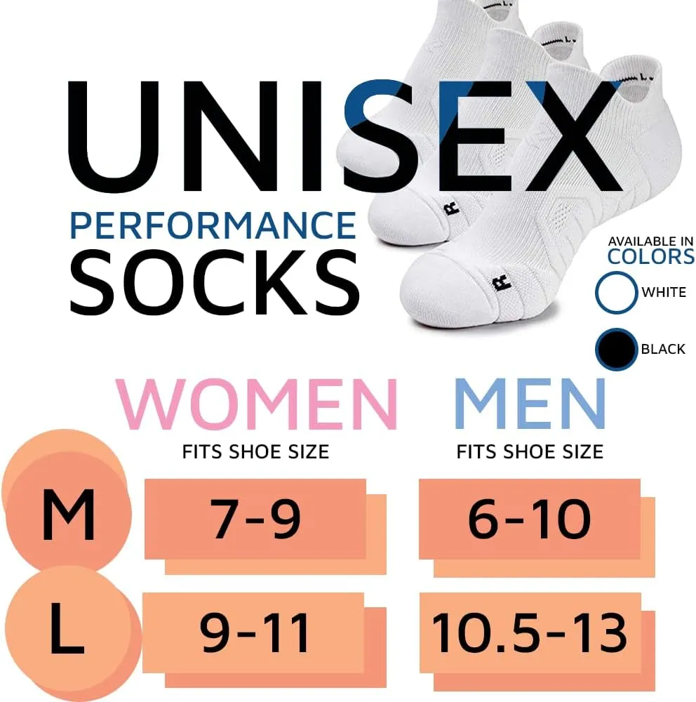 Unisex Running Performance No Show Ankle Hi Outdoor Activities Socks