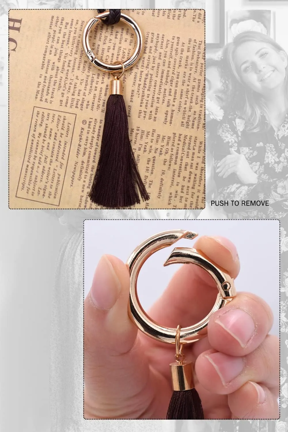 Women Girls Braided Waist Tie Belt/Rope with Tassel Wrap Cloth Belts for Dress Pants