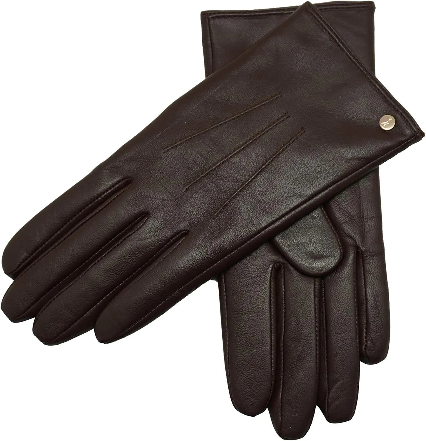 YISEVEN Women's Winter Genuine Leather Gloves Touchscreen Three Points